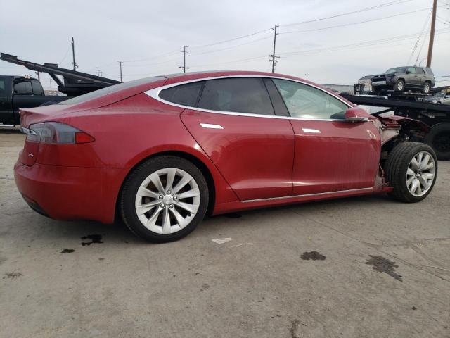 5YJSA1E29GF151324 - 2016 TESLA MODEL S წითელი ფოტო 3