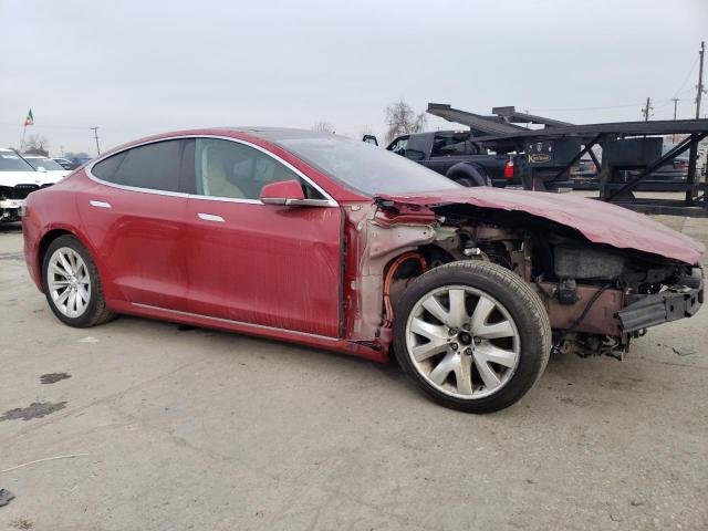 5YJSA1E29GF151324 - 2016 TESLA MODEL S წითელი ფოტო 4