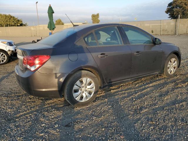 1G1PA5SG3E7248124 - 2014 CHEVROLET CRUZE LS GRAY photo 3