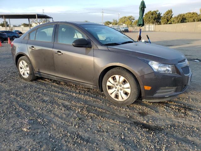 1G1PA5SG3E7248124 - 2014 CHEVROLET CRUZE LS GRAY photo 4