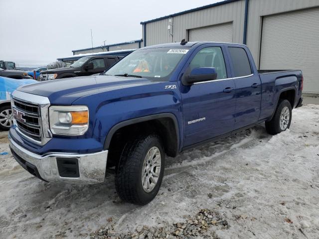 1GTV2UEC8EZ174718 - 2014 GMC SIERRA K1500 SLE BLUE photo 1