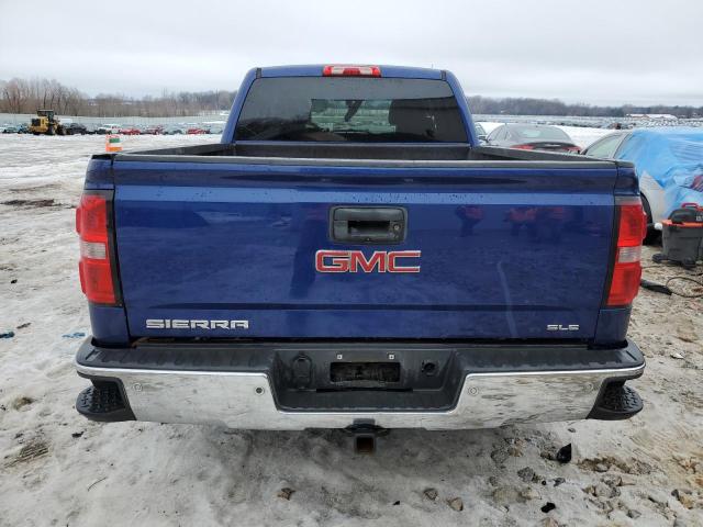 1GTV2UEC8EZ174718 - 2014 GMC SIERRA K1500 SLE BLUE photo 6