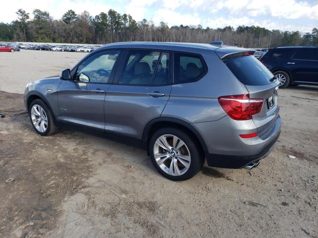 5UXWX9C57G0D71542 - 2016 BMW X3 XDRIVE28I GRAY photo 2