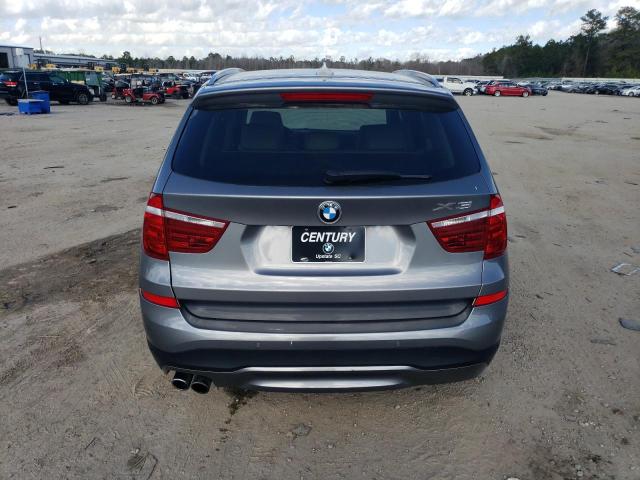 5UXWX9C57G0D71542 - 2016 BMW X3 XDRIVE28I GRAY photo 6