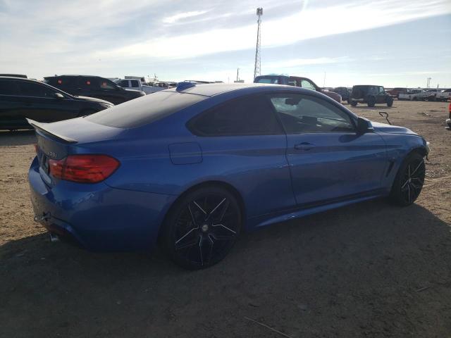 WBA3R5C59GK374268 - 2016 BMW 435 XI BLUE photo 3