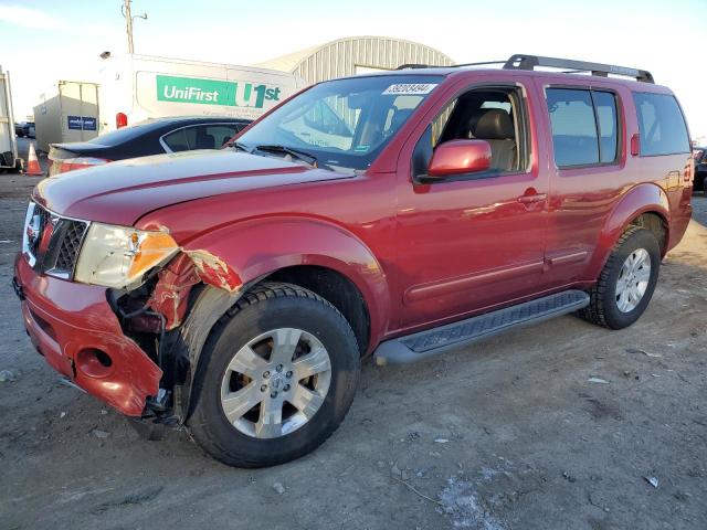 5N1AR18W46C649053 - 2006 NISSAN PATHFINDER LE RED photo 1