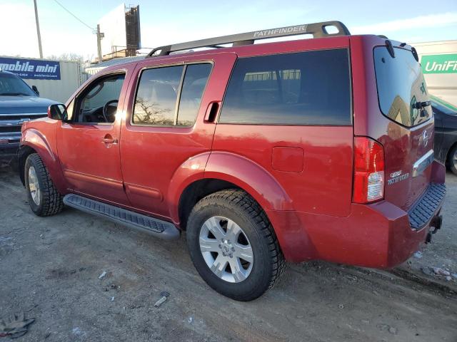 5N1AR18W46C649053 - 2006 NISSAN PATHFINDER LE RED photo 2