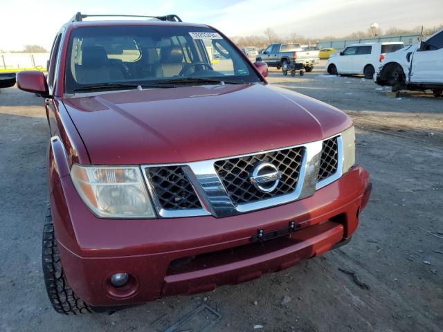 5N1AR18W46C649053 - 2006 NISSAN PATHFINDER LE RED photo 5