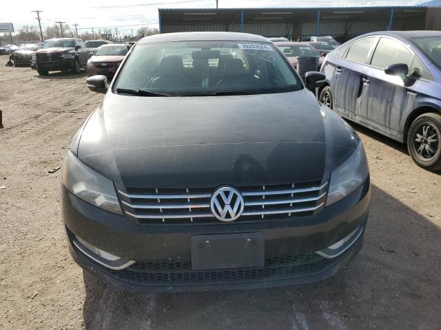 1VWCN7A39DC060036 - 2013 VOLKSWAGEN PASSAT SEL BLACK photo 5