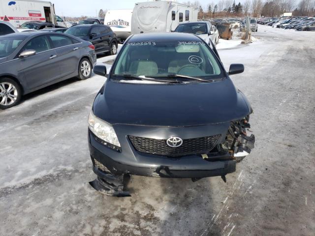 2T1BU40E99C188648 - 2009 TOYOTA COROLLA BASE BLACK photo 5