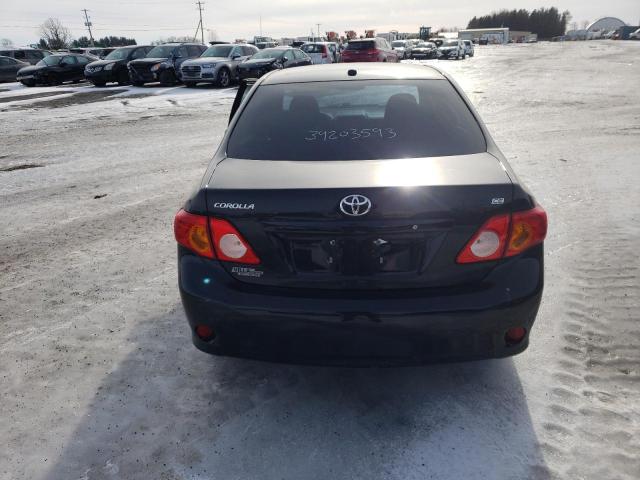 2T1BU40E99C188648 - 2009 TOYOTA COROLLA BASE BLACK photo 6