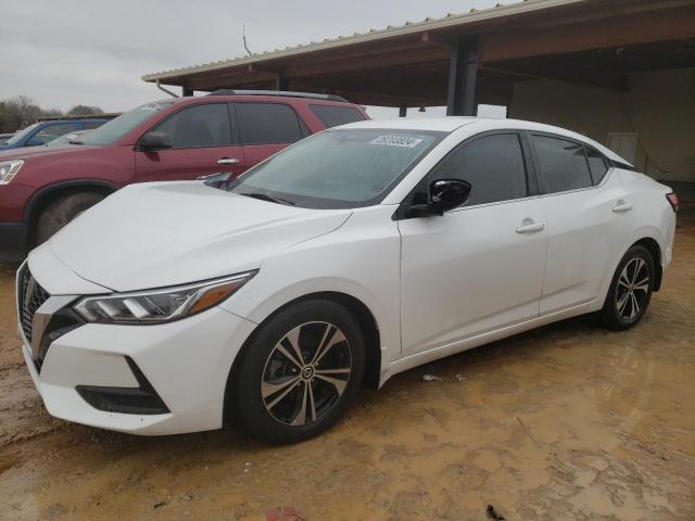 3N1AB8CV9LY228290 - 2020 NISSAN SENTRA SV WHITE photo 1