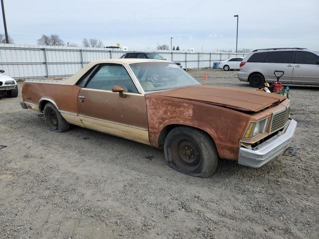 1WB0UBD511760 - 1978 CHEVROLET EL CAMINO BROWN photo 4