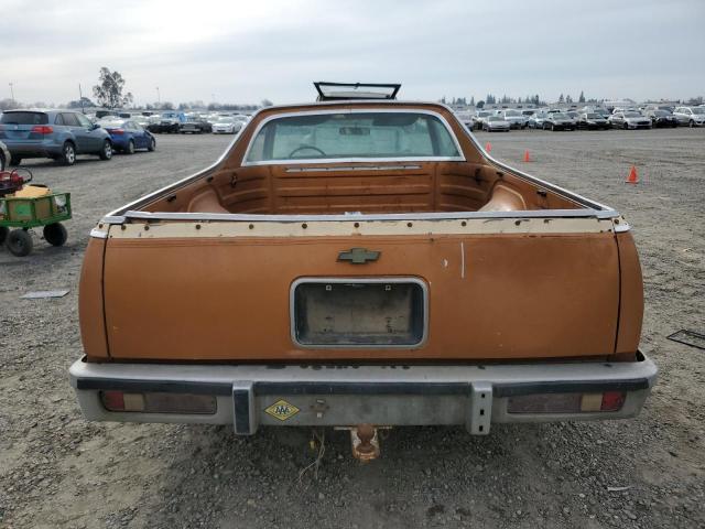 1WB0UBD511760 - 1978 CHEVROLET EL CAMINO BROWN photo 6