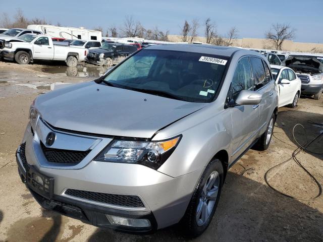 2HNYD2H37DH501156 - 2013 ACURA MDX TECHNOLOGY SILVER photo 1