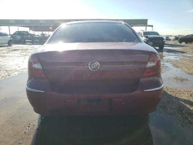 2G4WD562351310851 - 2005 BUICK LACROSSE CXL BURGUNDY photo 6