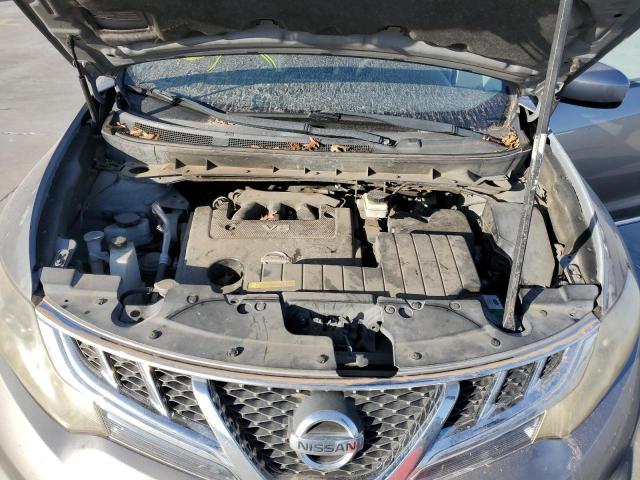 JN8AZ1MUXBW069960 - 2011 NISSAN MURANO S GRAY photo 11