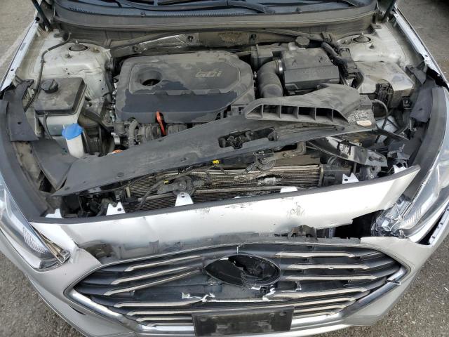 5NPE24AF8KH807138 - 2019 HYUNDAI SONATA SE SILVER photo 11