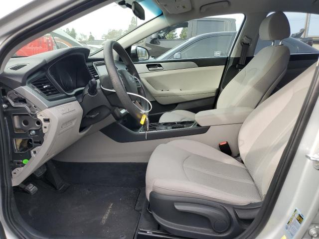 5NPE24AF8KH807138 - 2019 HYUNDAI SONATA SE SILVER photo 7