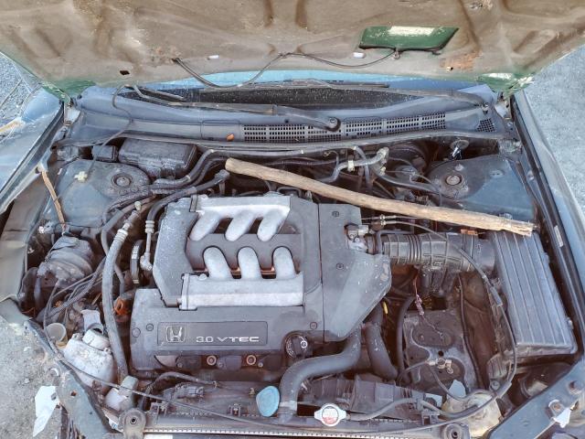 1HGCG1654YA083876 - 2000 HONDA ACCORD EX GREEN photo 11