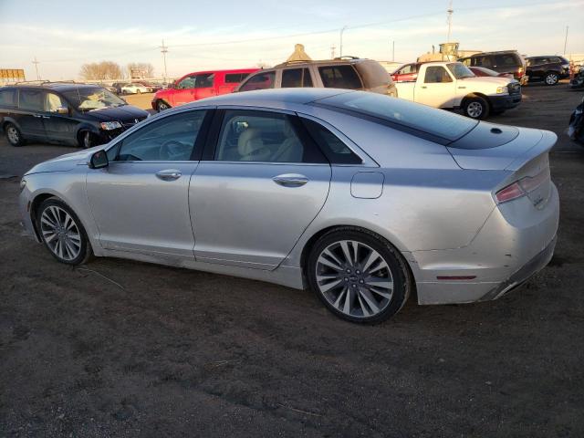 3LN6L5LU7HR639674 - 2017 LINCOLN MKZ HYBRID SELECT SILVER photo 2