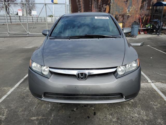 JHMFA16827S008561 - 2007 HONDA CIVIC EX GRAY photo 5