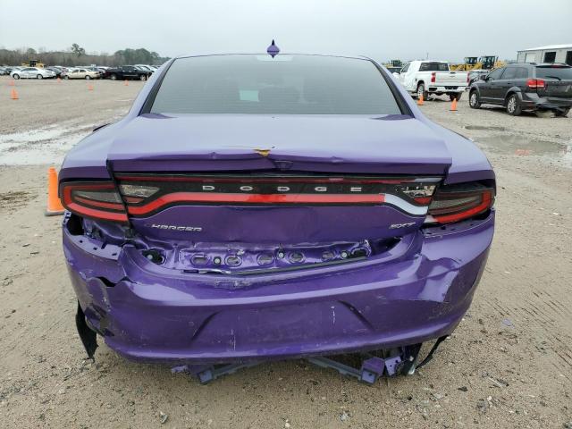 2C3CDXHG7JH312782 - 2018 DODGE CHARGER SXT PLUS PURPLE photo 6