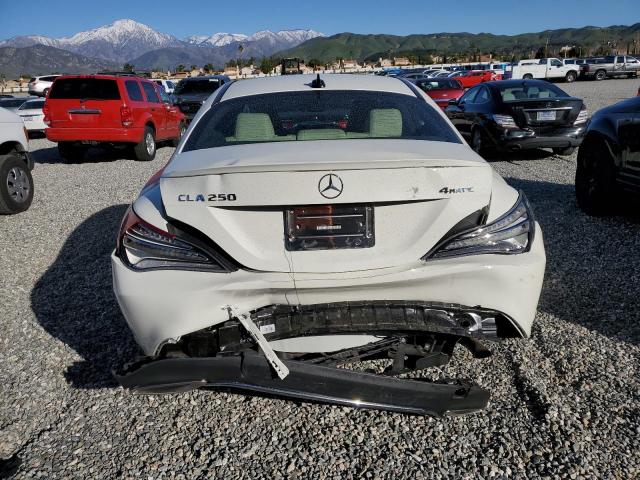 WDDSJ4GB9JN567287 - 2018 MERCEDES-BENZ CLA 250 4MATIC WHITE photo 6