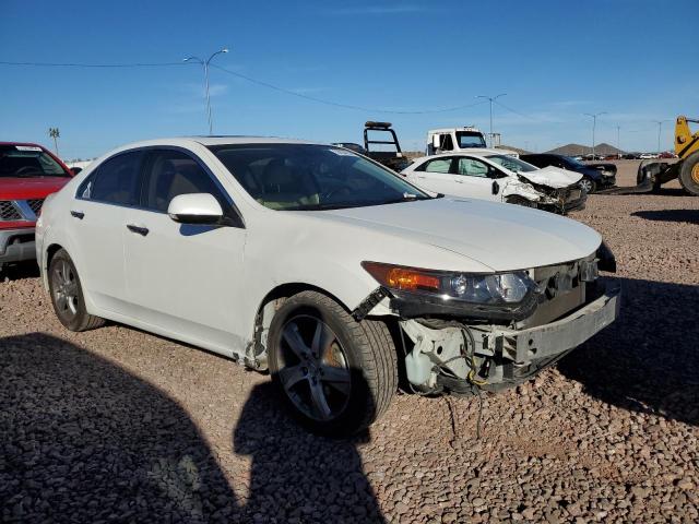 JH4CU2F44EC001356 - 2014 ACURA TSX WHITE photo 4