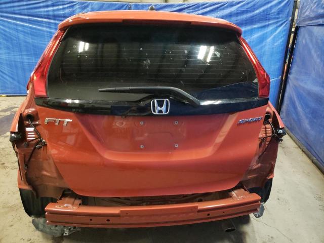 3HGGK5H60LM100407 - 2020 HONDA FIT SPORT ORANGE photo 6