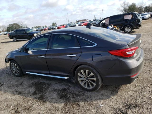 5NPE34AF5GH419918 - 2016 HYUNDAI SONATA SPORT BROWN photo 2