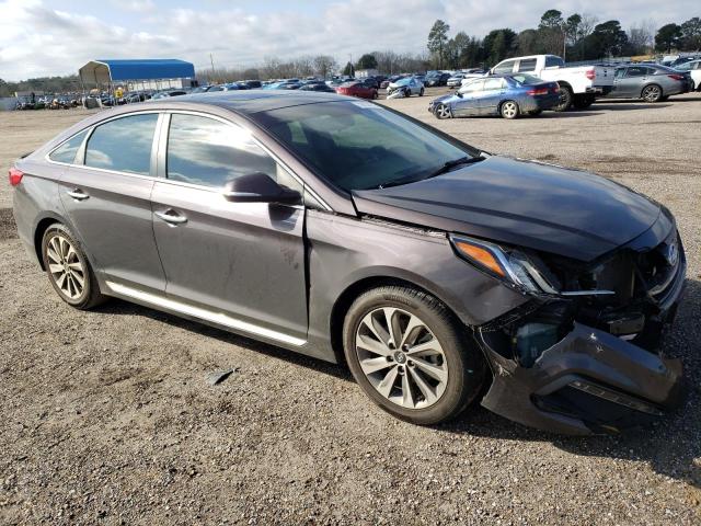 5NPE34AF5GH419918 - 2016 HYUNDAI SONATA SPORT Braun Foto 4