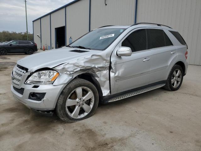 4JGBB8GB0AA594895 - 2010 MERCEDES-BENZ ML 350 4MATIC SILVER photo 1