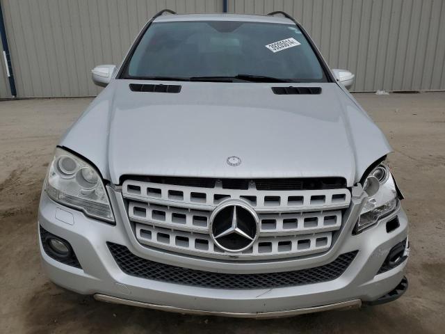 4JGBB8GB0AA594895 - 2010 MERCEDES-BENZ ML 350 4MATIC SILVER photo 5