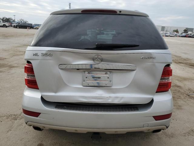 4JGBB8GB0AA594895 - 2010 MERCEDES-BENZ ML 350 4MATIC SILVER photo 6