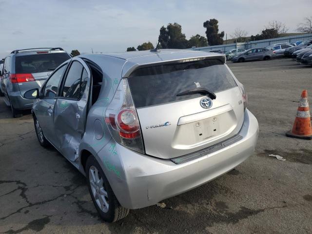 JTDKDTB35D1534987 - 2013 TOYOTA PRIUS C SILVER photo 2