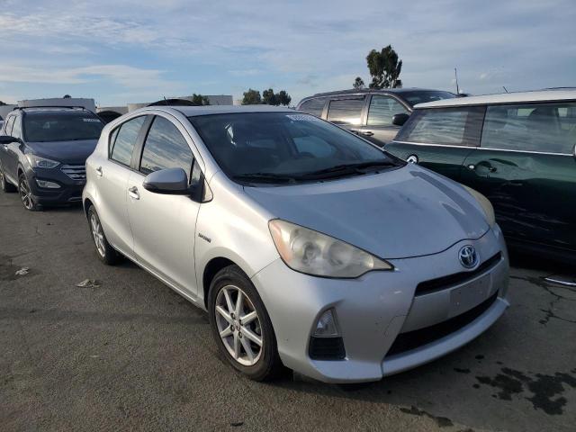 JTDKDTB35D1534987 - 2013 TOYOTA PRIUS C SILVER photo 4