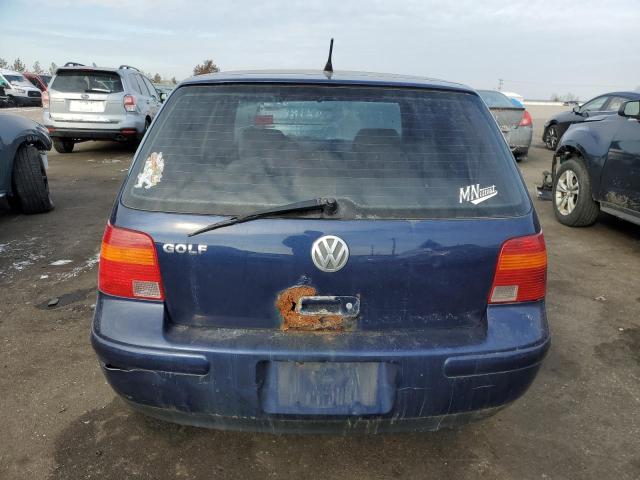 WVWGA21J6YW648045 - 2000 VOLKSWAGEN GOLF GLS BLUE photo 6