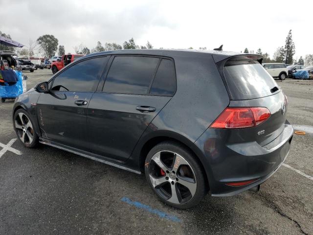 3VW5T7AU7FM063901 - 2015 VOLKSWAGEN GTI CHARCOAL photo 2