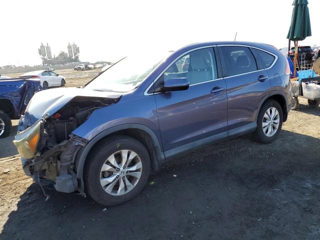 5J6RM4H51DL016404 - 2013 HONDA CR-V EX BLUE photo 1