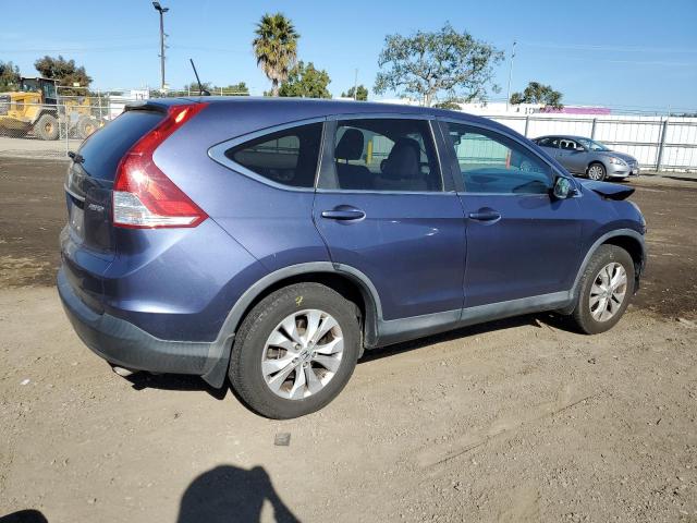 5J6RM4H51DL016404 - 2013 HONDA CR-V EX BLUE photo 3