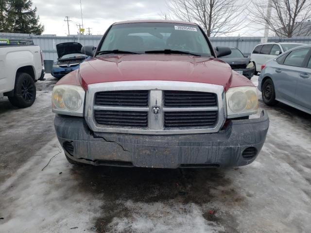 1D7HW28NX6S690808 - 2006 DODGE DAKOTA QUAD RED photo 5