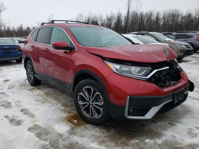 2HKRW2H88MH608871 - 2021 HONDA CR-V EXL RED photo 4