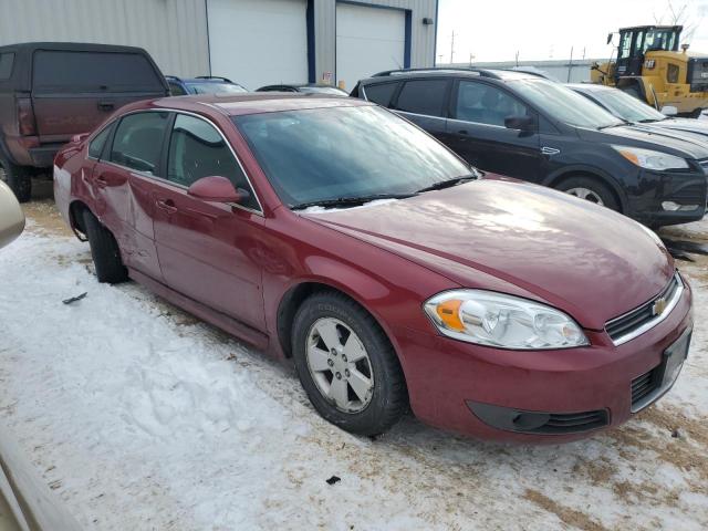 2G1WB5EK3B1100959 - 2011 CHEVROLET IMPALA 4D LT RED photo 4