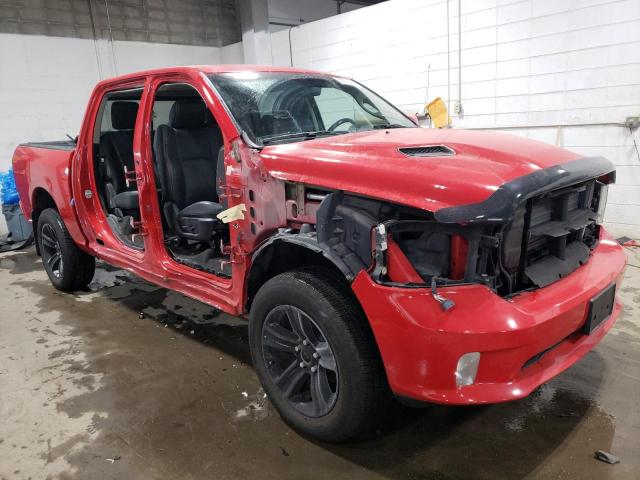 1C6RR7MT2HS725651 - 2017 RAM 1500 SPORT RED photo 4