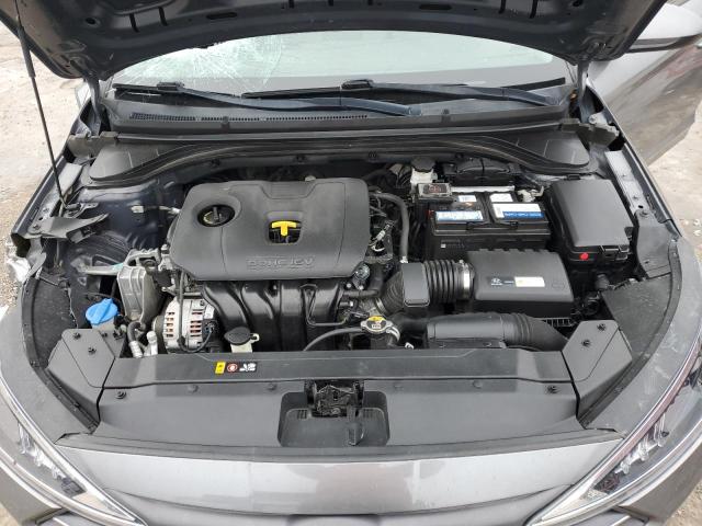 5NPD74LF2KH440263 - 2019 HYUNDAI ELANTRA SE GRAY photo 11