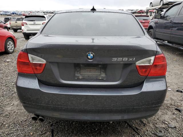 WBAVC93507KX60790 - 2007 BMW 328 XI GRAY photo 6