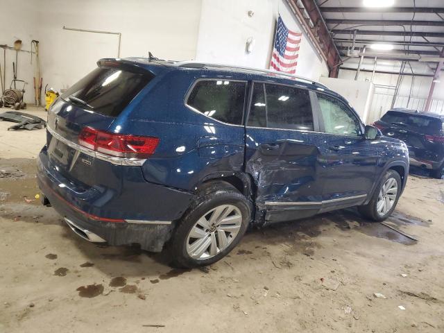 1V2BR2CA4MC546916 - 2021 VOLKSWAGEN ATLAS SEL BLUE photo 3