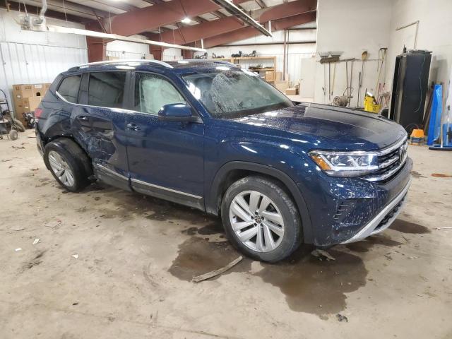 1V2BR2CA4MC546916 - 2021 VOLKSWAGEN ATLAS SEL BLUE photo 4