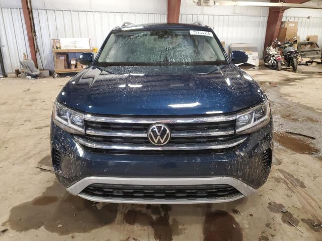 1V2BR2CA4MC546916 - 2021 VOLKSWAGEN ATLAS SEL BLUE photo 5